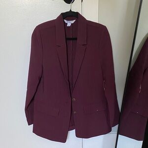 Old Navy Deep Burgundy Blazer